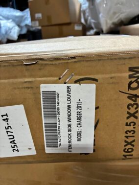 Dodge charger 2015 2023 rear quarter window louver