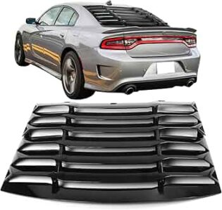 Dodge charger 2015 2023 speed rear window louver